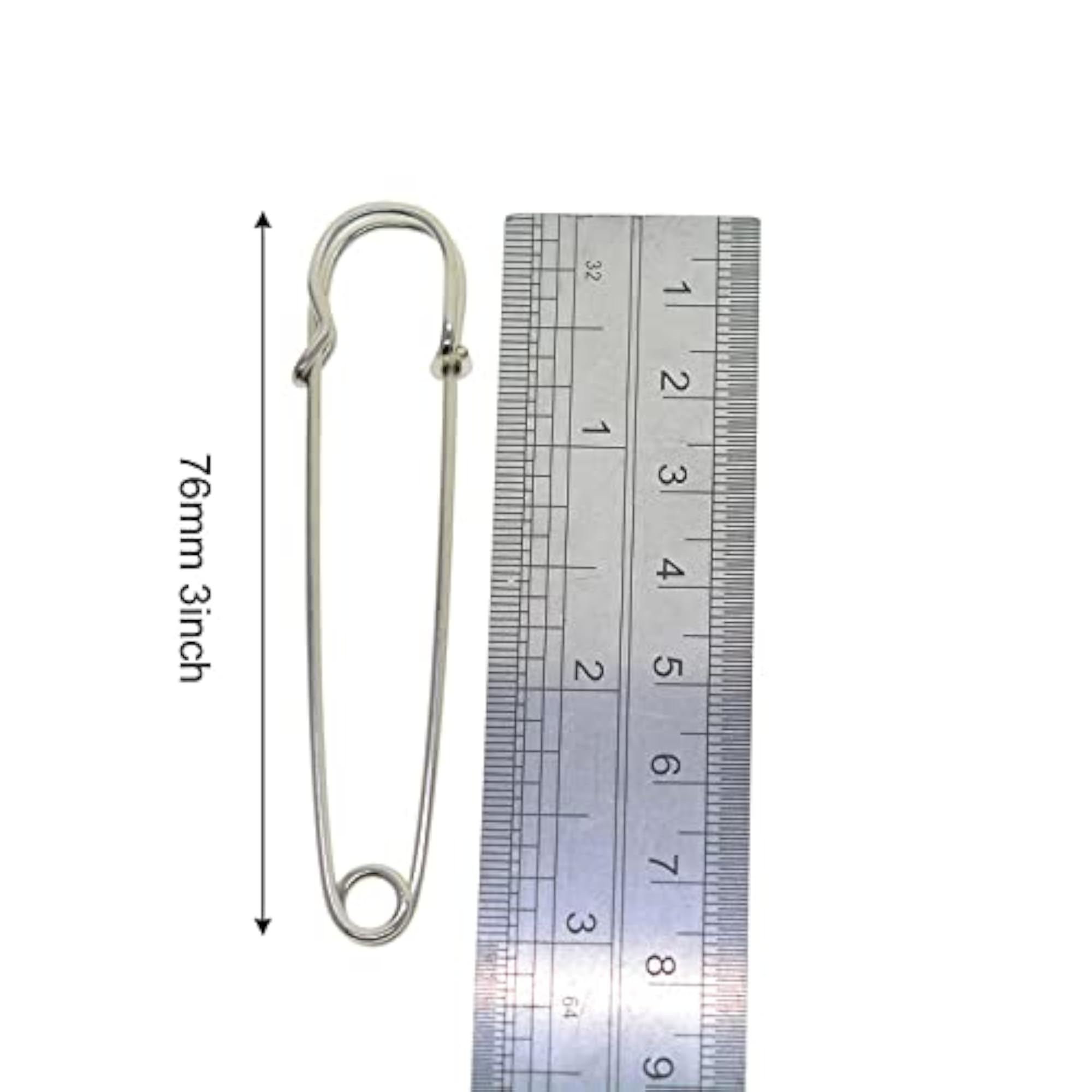 Extra Large Safety Pins Heavy Duty for Skirts and Clothes